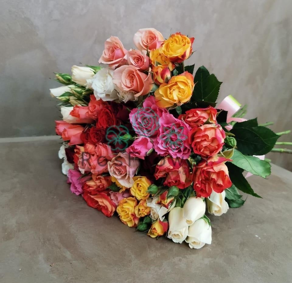 Букет цветов из: Розы в Заокском