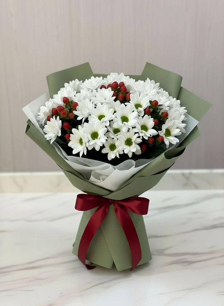 Букет цветов из: Хризантемы в Заокском