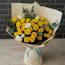 Букет цветов из:  Розы в Заокском