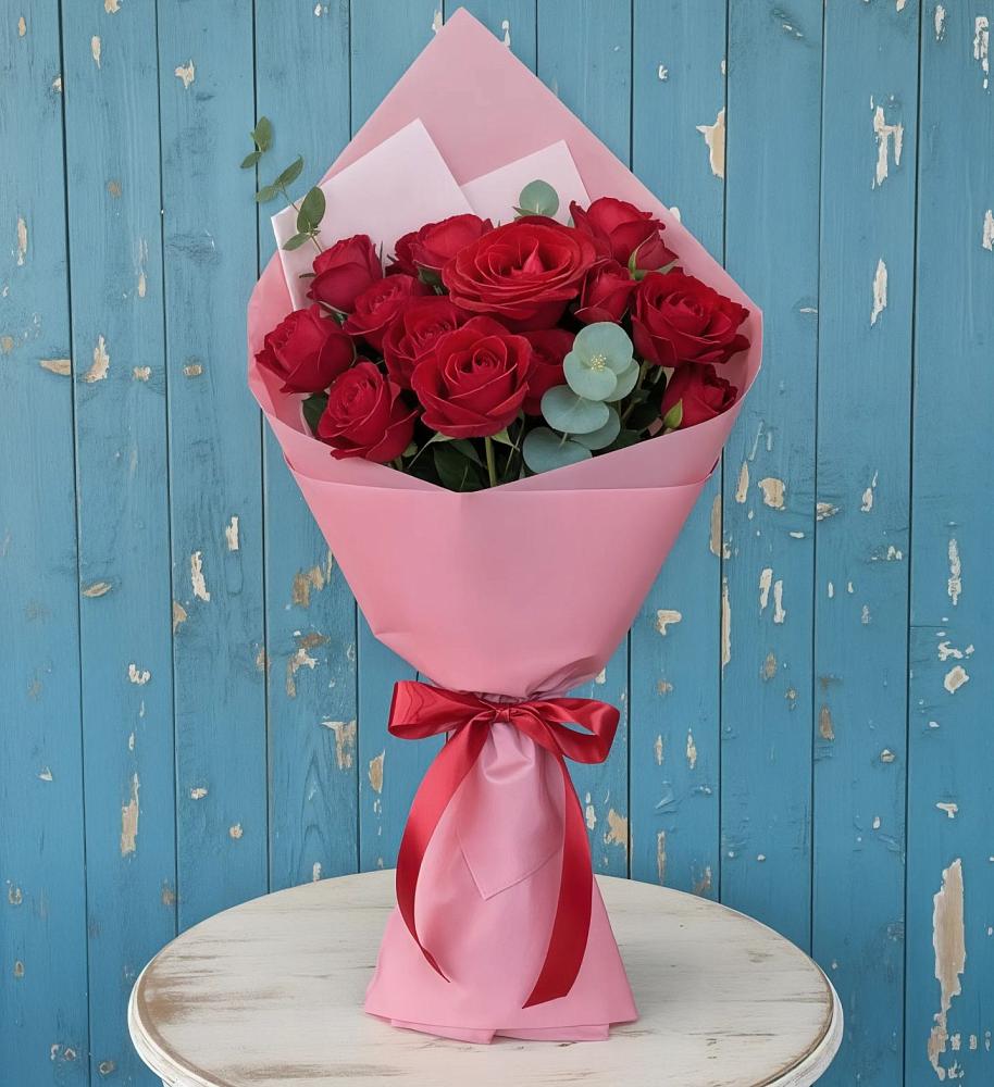 Букет цветов из: Розы в Заокском