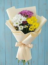 Букет цветов из:  Хризантемы #REPLACE_PRED# Заокском