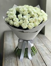 Букет 35 Белых роз в Заокском