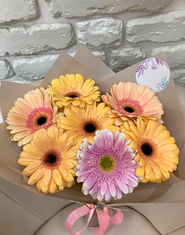 Букет цветов из: Герберы в Заокском