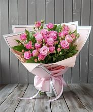 Букет Розовый кустик #REPLACE_PRED# Заокском