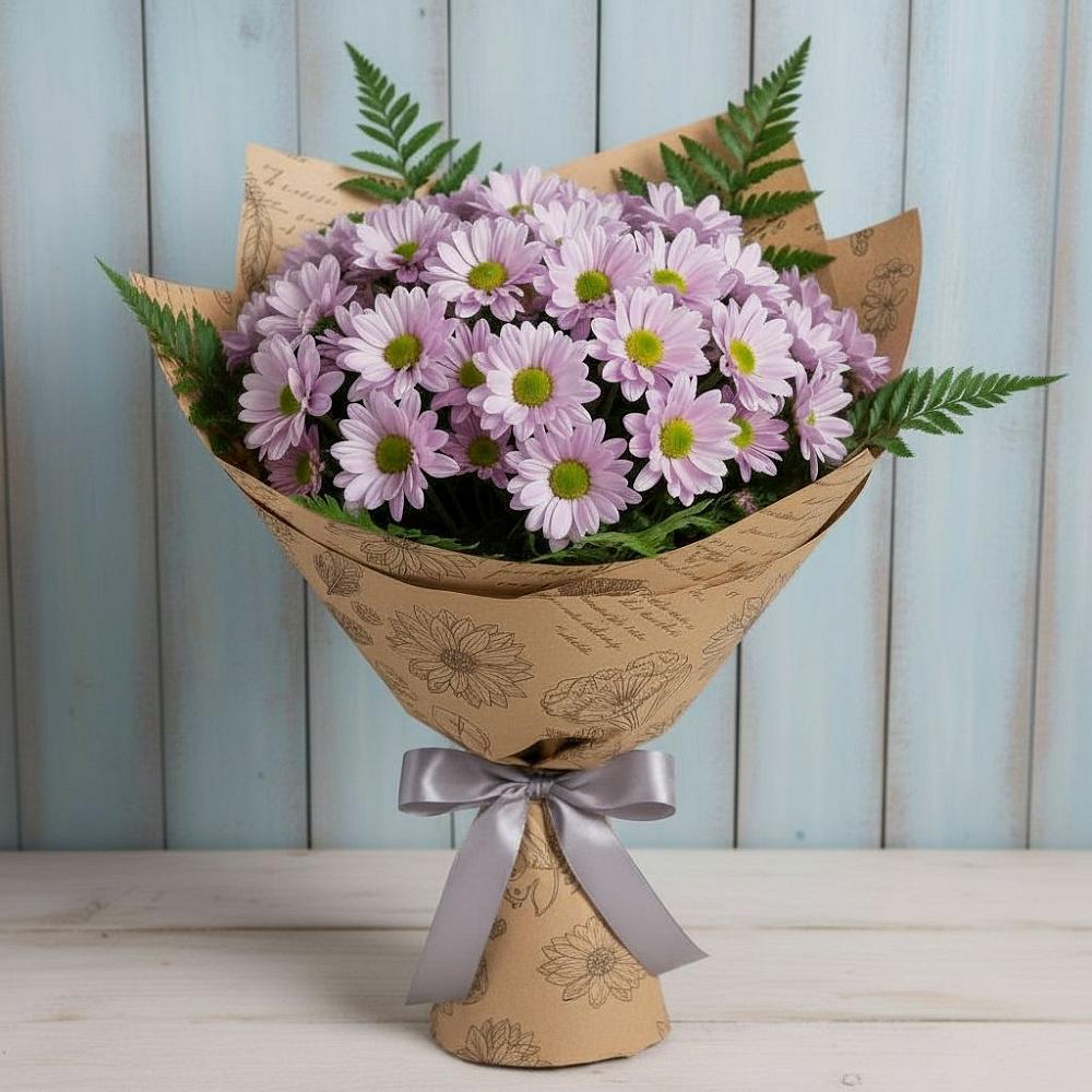 Букет цветов из: Хризантемы в Заокском