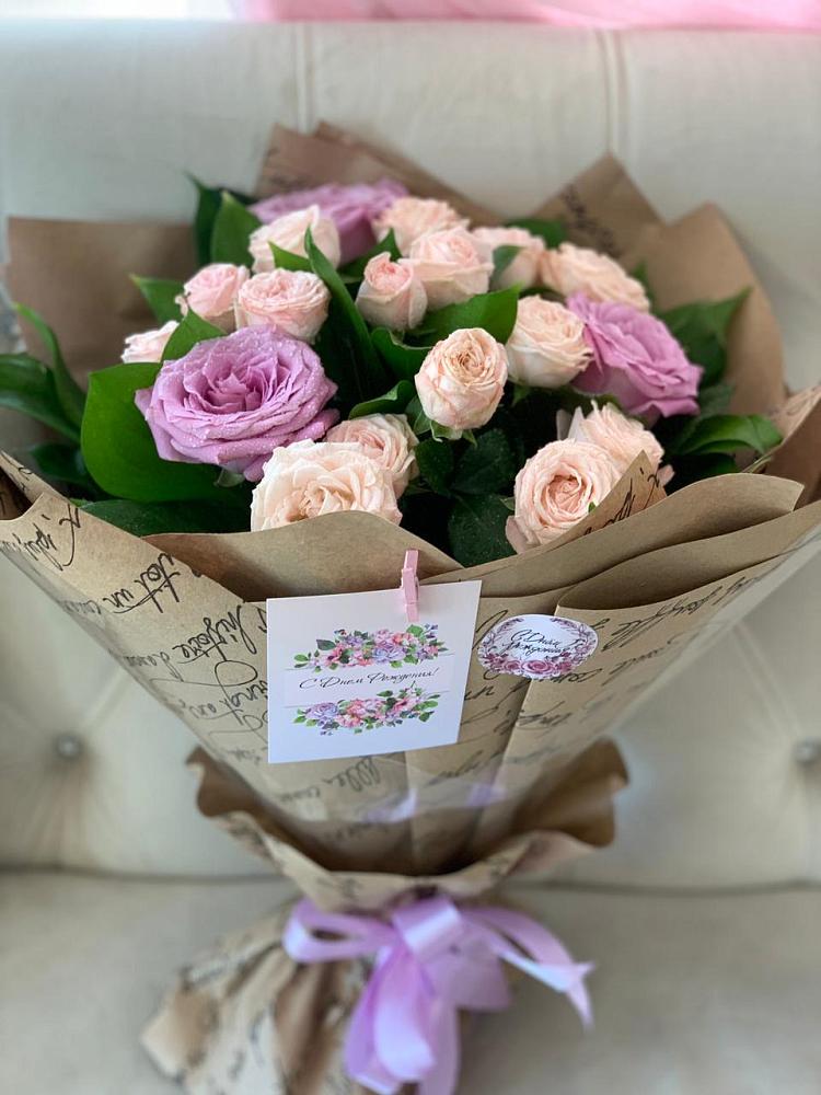 Букет цветов из: Розы в Заокском