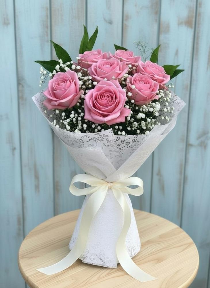Букет цветов из: Розы в Заокском