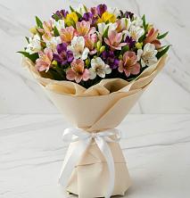 Букет цветов из:  Альстромерии в Заокском