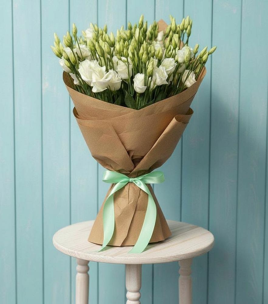 Букет цветов из: Лизиантусы в Заокском