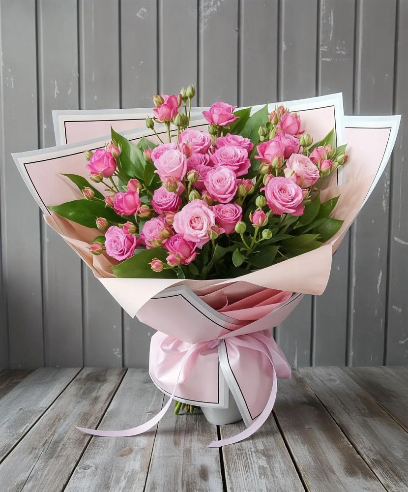 Букет Розовый кустик в Заокском