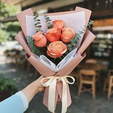 Букет цветов из:  Розы в Заокском
