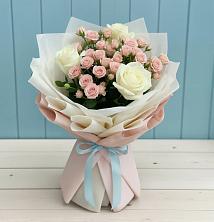Букет цветов из:  Розы в Заокском