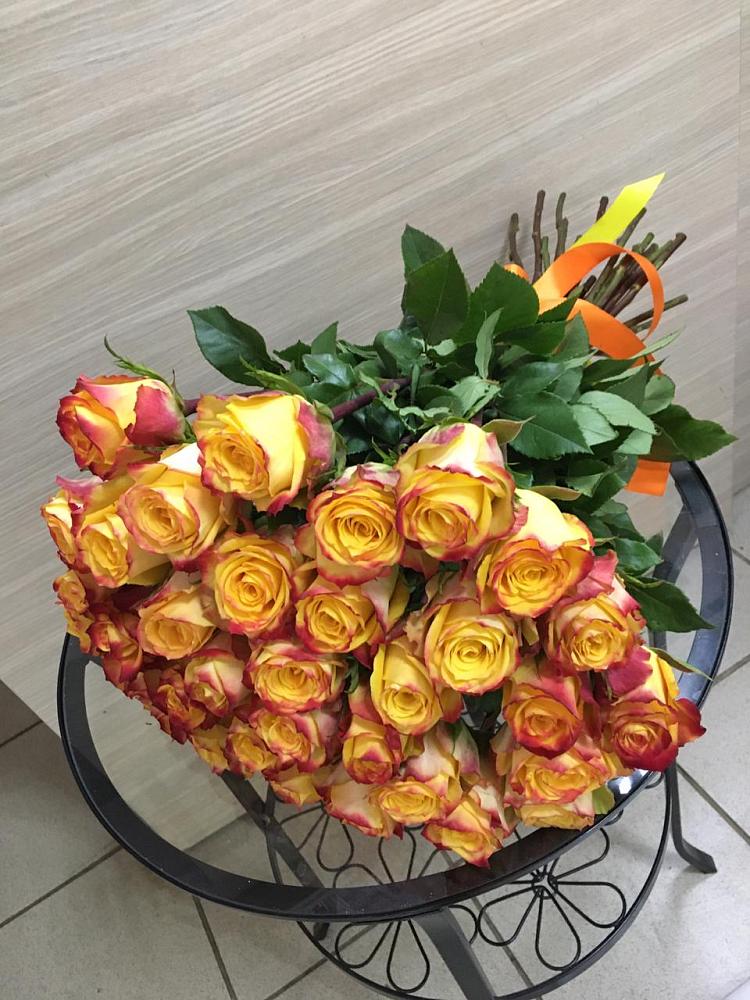 Букет Желтые розы в Заокском