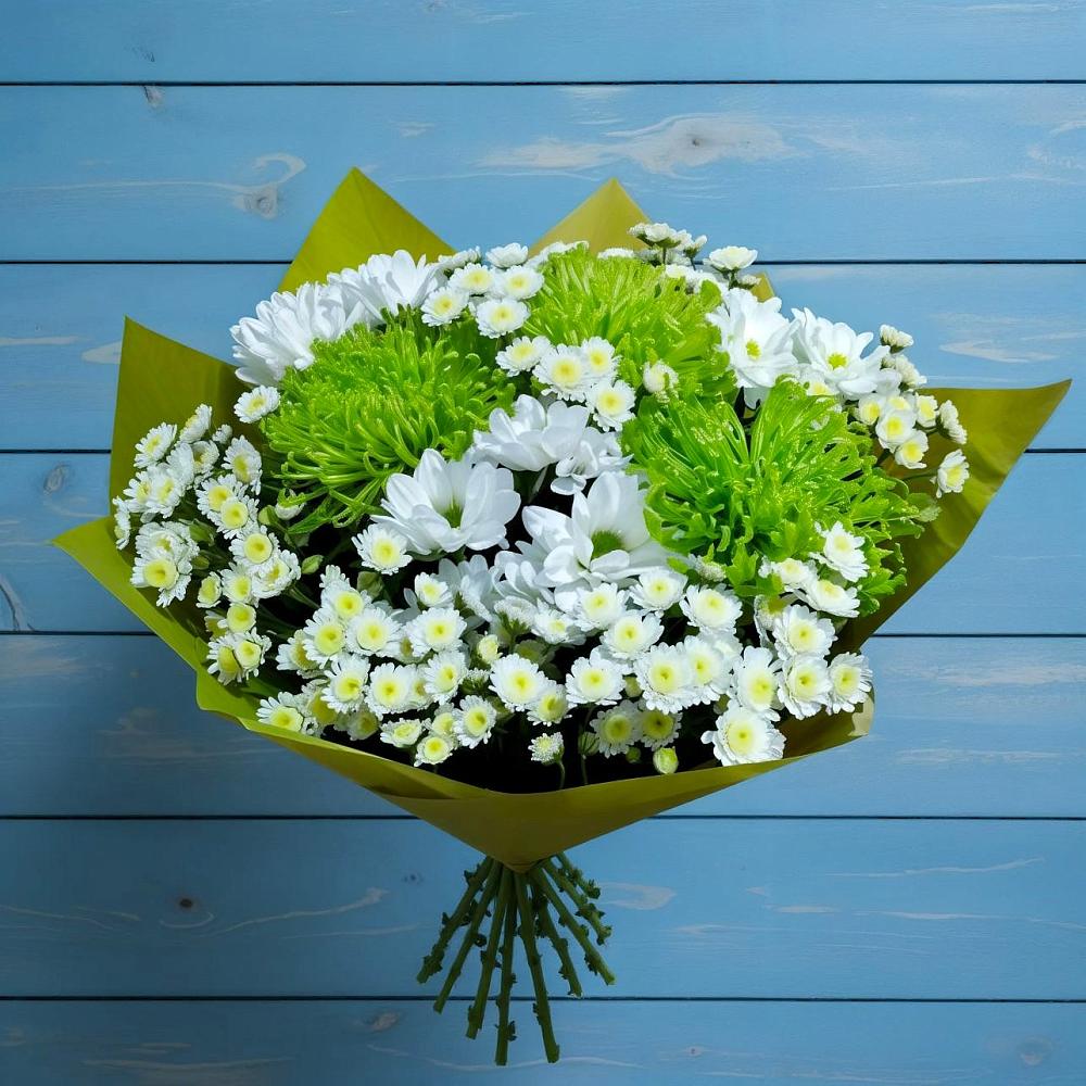 Букет цветов из: Хризантемы в Заокском