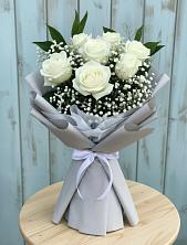 Букет цветов из:  Розы в Заокском