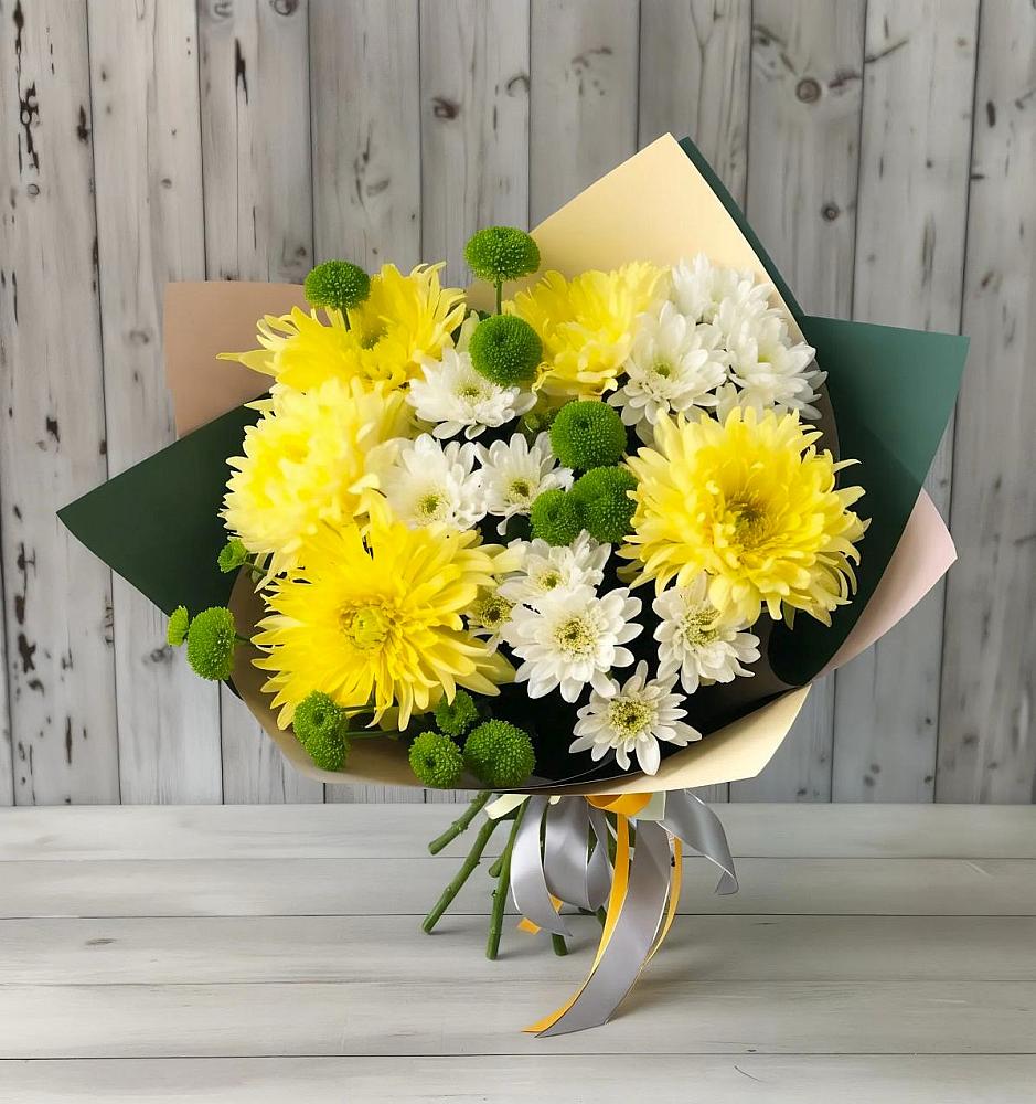 Букет цветов из: Хризантемы в Заокском