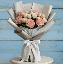Букет цветов из:  Розы в Заокском
