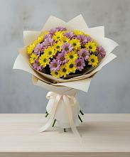 Букет цветов из:  Хризантемы в Заокском