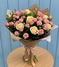 Букет цветов из:  Розы в Заокском