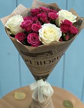 Букет цветов из:  Розы в Заокском