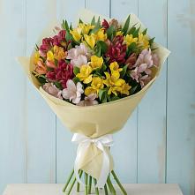 Букет цветов из:  Альстромерии #REPLACE_PRED# Заокском