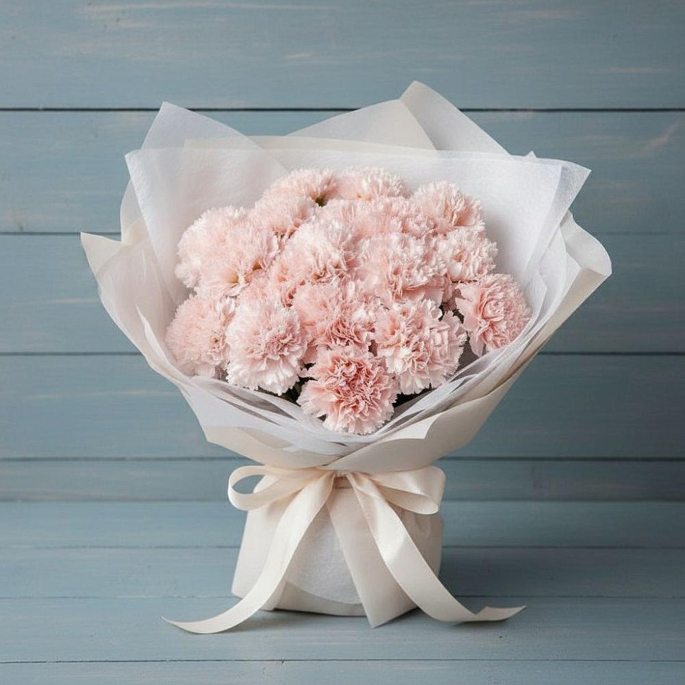 Букет цветов из: Гвоздики в Заокском