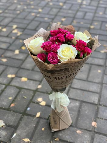 Букет цветов из: Розы в Заокском