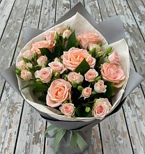 Букет цветов из:  Розы в Заокском